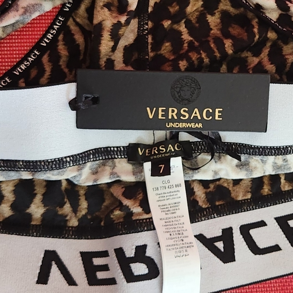 Versace Leopard print jock strap - Picture 3 of 6